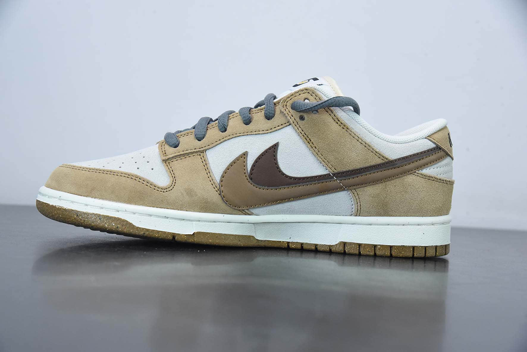 耐克Nike SB Dunk Low 85 卡其棕双勾SB低帮运动休闲板鞋纯原版本 货号：DO9457-115