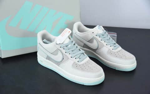 耐克Nike Air Force 1'07 Low Four Horsemen PE 勒布朗詹姆斯限定深灰麂皮空军一号低帮休闲板鞋纯原版本 货号：DZ3696-001