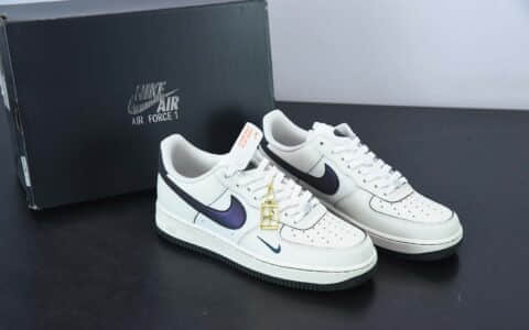 耐克Nike Air Force 1'07 Low Colorful black 黑七彩空军一号低帮休闲板鞋纯原版本 货号：FB1839-999