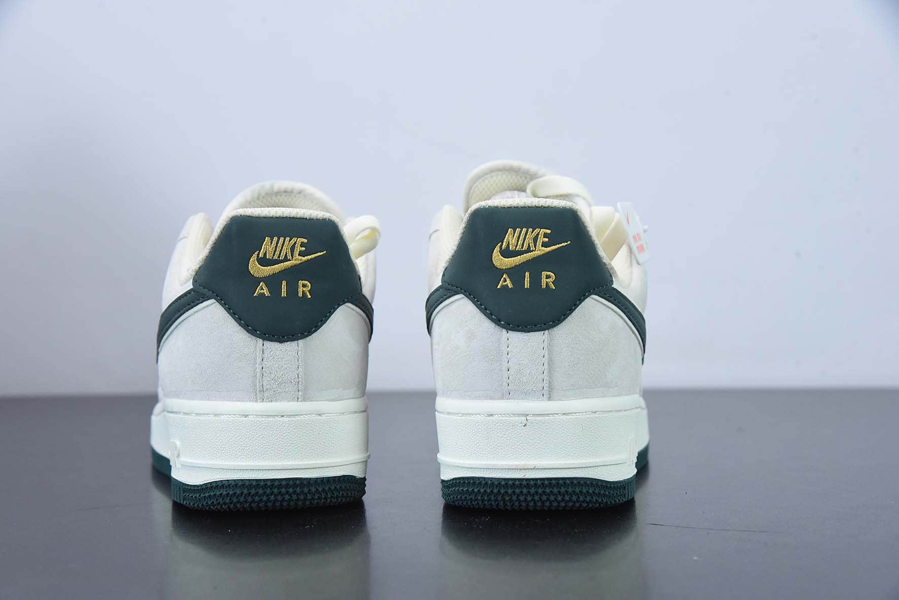 耐克Nike Air Force 1 Low 07 麂皮米绿空军一号低帮运动休闲板鞋纯原版本 货号：KK5636-710