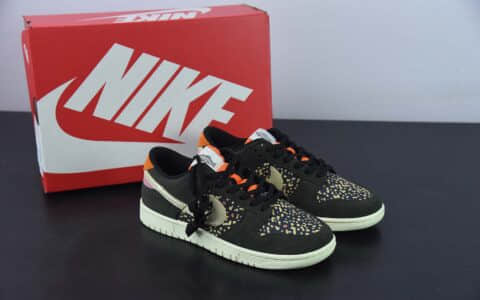 耐克Nike Dunk Low Rainbow Trout 鳝鱼联名款 SB低帮休闲板鞋纯原版本 货号：FH7523-300