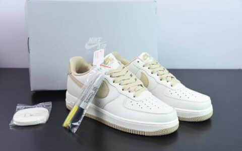 耐克Nike Air Force 1 Low '07 “米卡其”配色低帮空军一号休闲板鞋纯原版本 货号：GR5263-023