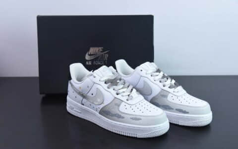 耐克Nike Air Force 1 Low’07云朵配色空军一号低帮休闲板鞋纯原版本 货号：CW2288-312