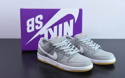 耐克Nike SB Dunk Low Wolf Grey灰生胶SB系列低帮休闲滑板鞋纯原版本 货号：DV5464-001