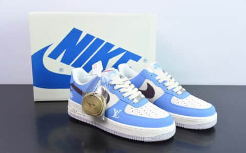 耐克NIke Air Force 1 '07 Low “LV联名米蓝”空军一号低帮休闲板鞋纯原版本 货号： 315115-010