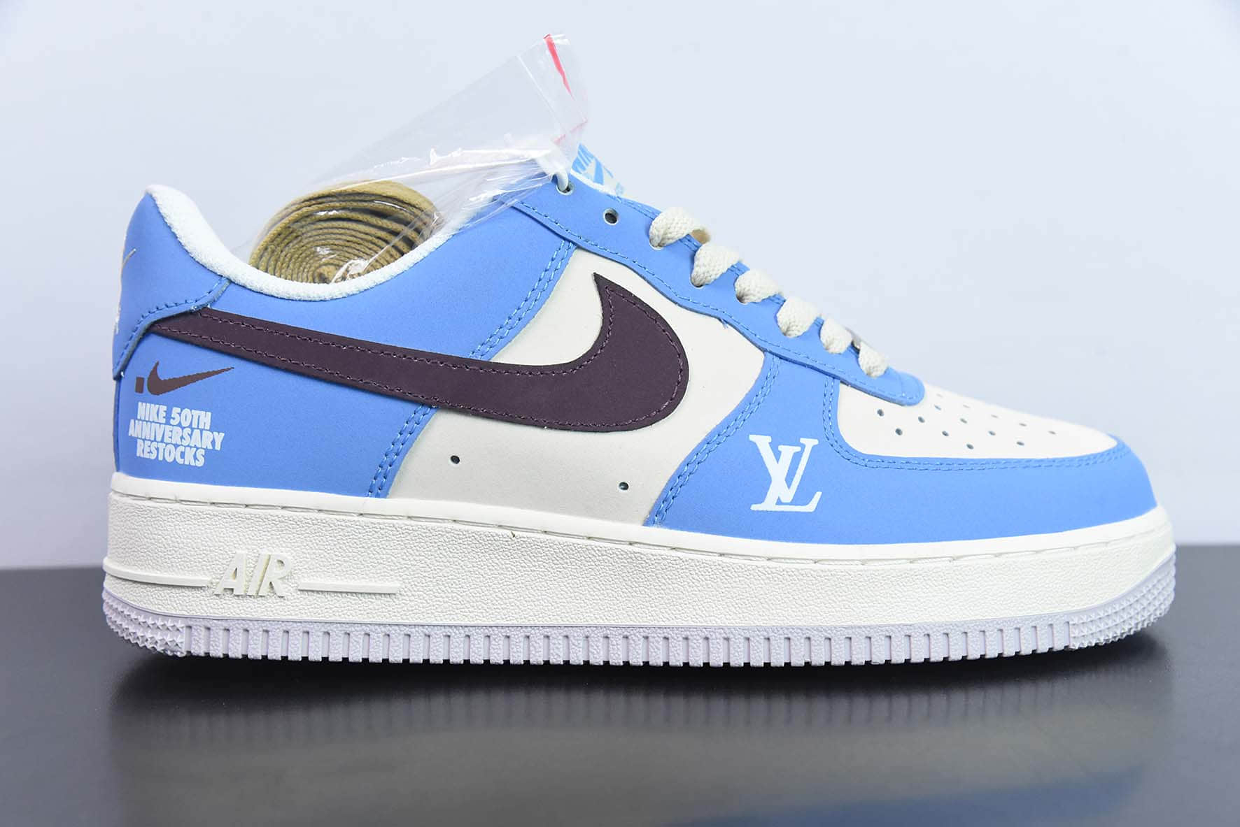 耐克NIke Air Force 1 '07 Low “LV联名米蓝”空军一号低帮休闲板鞋纯原版本 货号： 315115-010