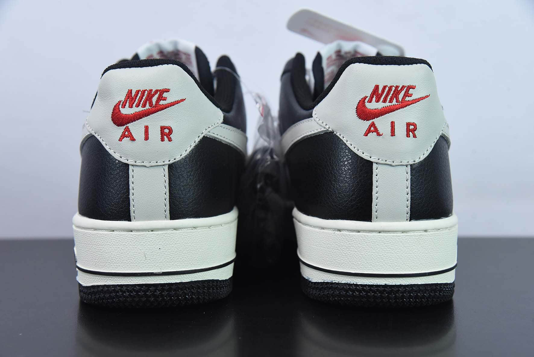 耐克Nike Air Force 1 Low '07 “米白黑拼接”低帮空军一号休闲板鞋纯原版本 货号：DE0099-001 