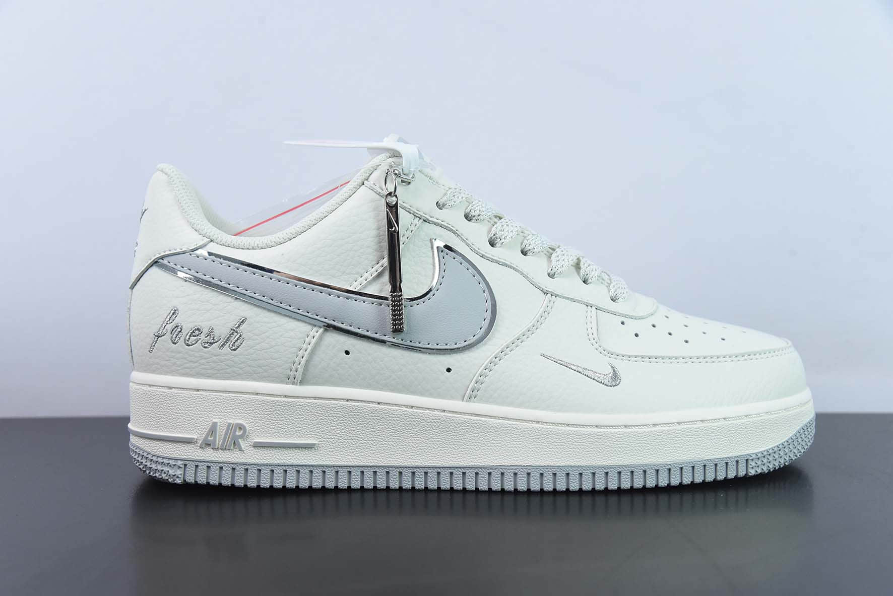 耐克Nike Air Force 1 Low '07 “Keep Fresh”灰银小勾低帮空军一号休闲板鞋纯原版本 货号：BM1996-033