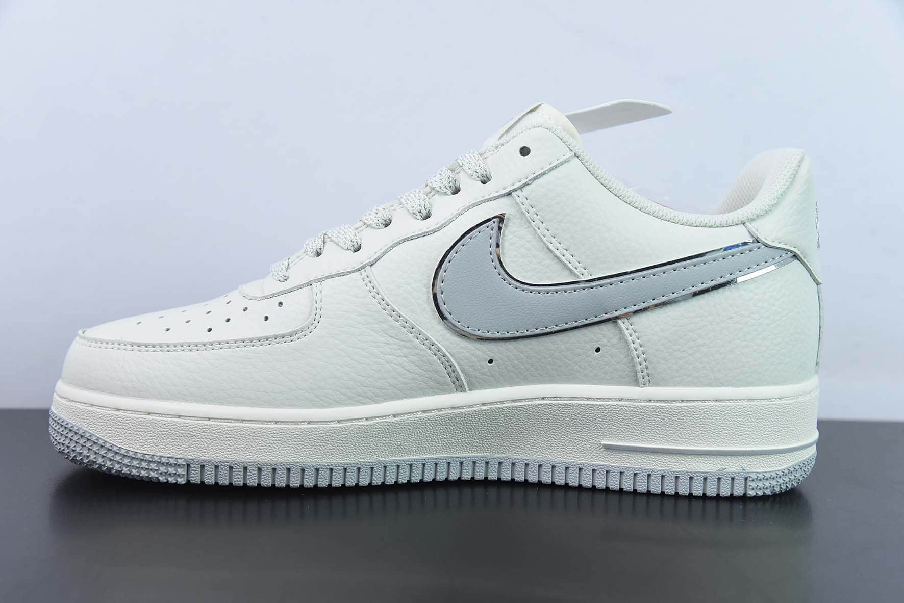 耐克Nike Air Force 1 Low '07 “Keep Fresh”灰银小勾低帮空军一号休闲板鞋纯原版本 货号：BM1996-033