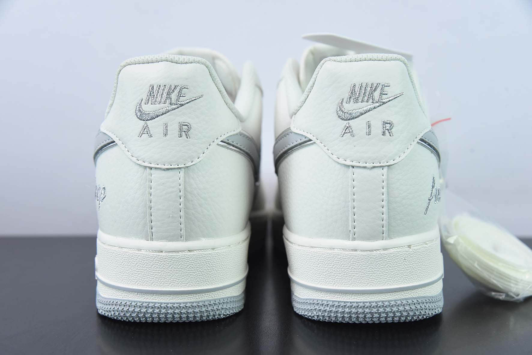 耐克Nike Air Force 1 Low '07 “Keep Fresh”灰银小勾低帮空军一号休闲板鞋纯原版本 货号：BM1996-033