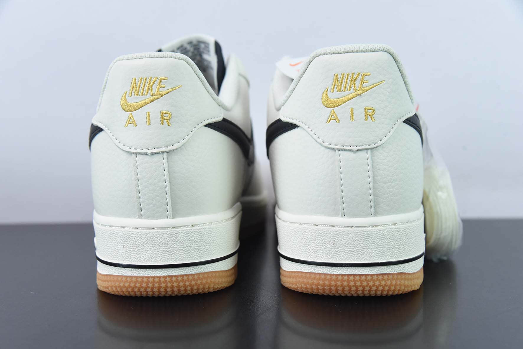 耐克Nike Air Force 1'07 Low 奶油黑空军一号低帮休闲板鞋纯原版本 货号：ML2022-116 