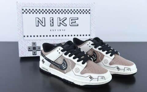 耐克Nike Otomo Katsuhiro x Nike SB Dunk Low 大友克洋联名电玩咖啡色SB低帮休闲滑板鞋纯原版本 货号：PS2363-002