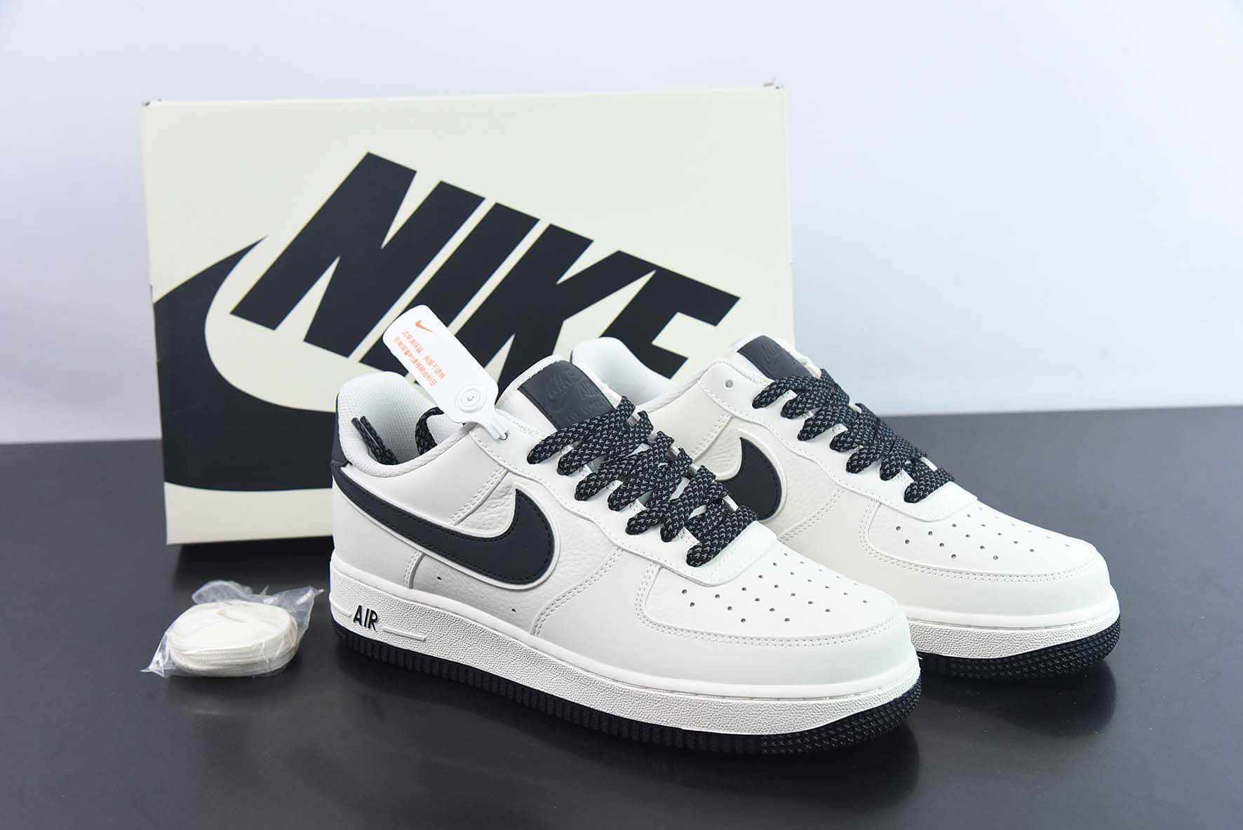 耐克Nike Air Force 1 Low '07 “Keep Fresh”黑白色空军一号低帮休闲板鞋纯原版本 货号：GL6835 001