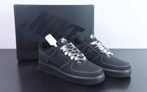 耐克NIke Air Force 1 ’07 黑武士空军一号低帮休闲板鞋纯原版本 货号：HW2636-079