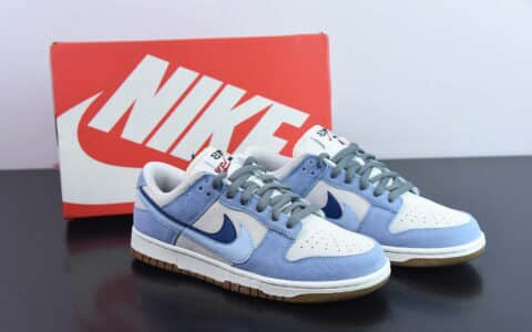 耐克Nike SB Dunk Low 85 椰奶蓝双钩SB低帮运动休闲板鞋纯原版本 货号：DO9457-119