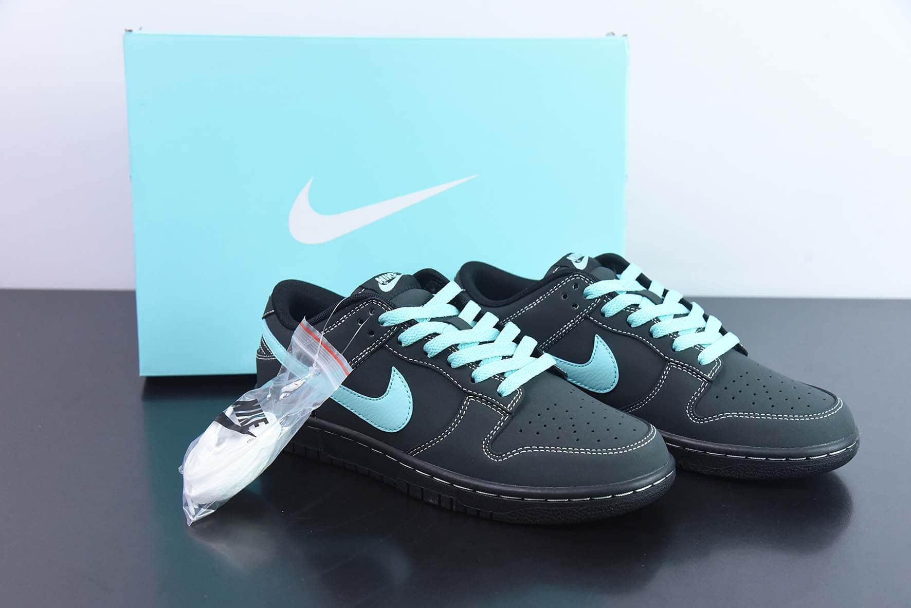 耐克Nike SB Dunk Low 蒂夫尼黑蓝低帮休闲板鞋纯原版本 货号：GT0627-332