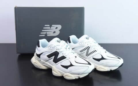 新百伦New BalanceJoe Freshgoods x New Balance NB9060 联名款黑白色复古休闲运动慢跑鞋纯原版本 货号：U9060AAB