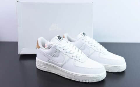 耐克Nike Air Force 1 '07 Low 解构白棕空军一号低帮板鞋纯原版本 货号：DV7184-001