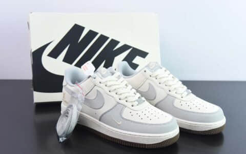 耐克Nike Air Force 1 LV联名闪光银空军一号运动板鞋纯原版本 货号：BS9055-833