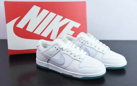 耐克Nike SB Dunk Low 白绿薄荷 SB低帮运动休闲板鞋纯原版本 货号：FD9911-101