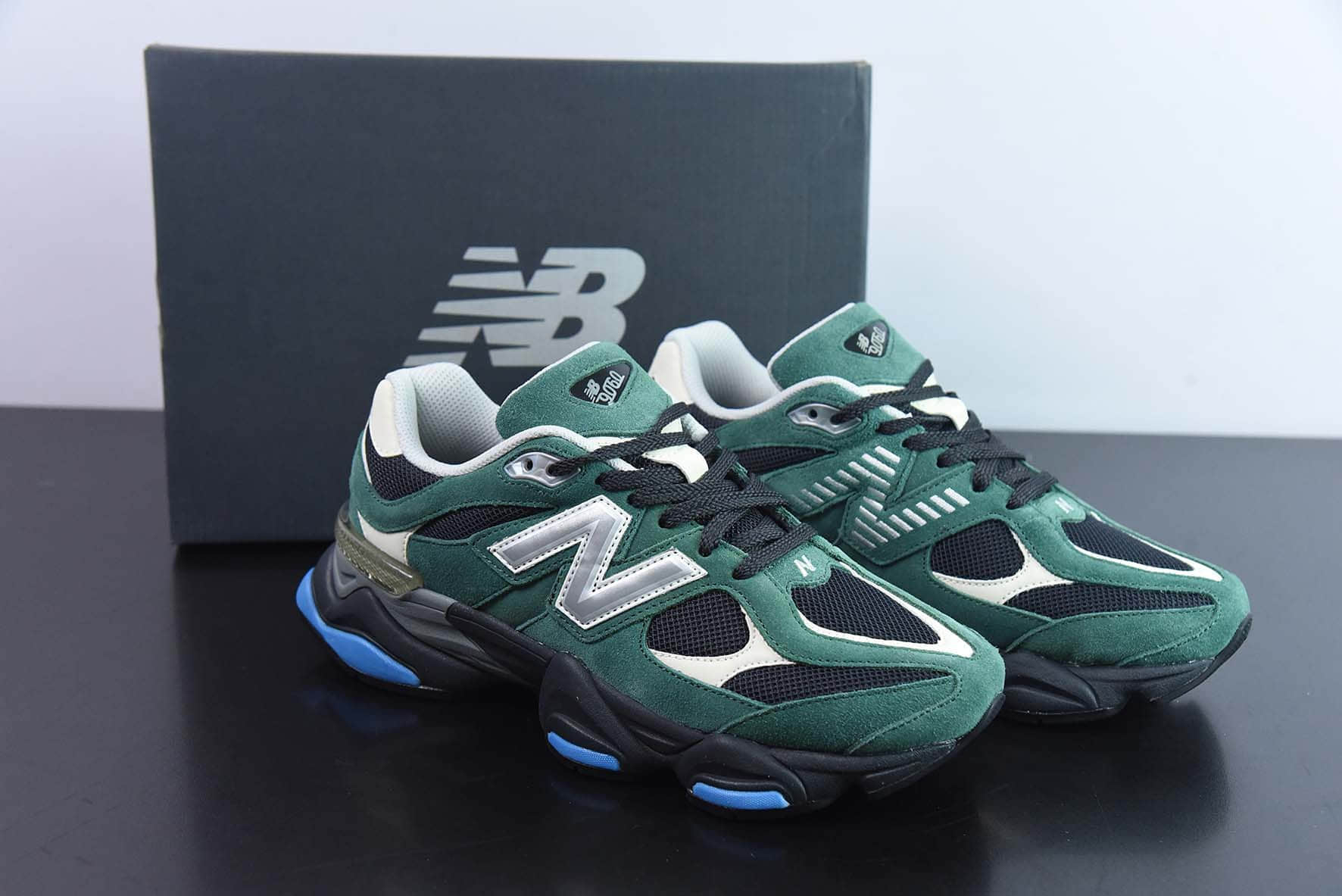 新百伦New BalanceJoe Freshgoods x New Balance 9060 联名系列绿灰复古休闲运动老爹鞋纯原版本 货号：U9060VRA