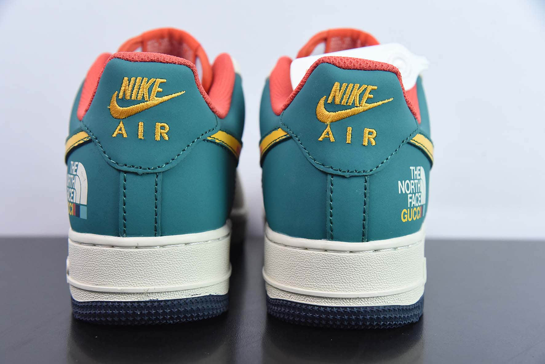 耐克Nike Air Force 1'07 Low 北面古驰三方联名七彩热成像空军一号低帮休闲板鞋纯原版本 货号：BS9055-306 