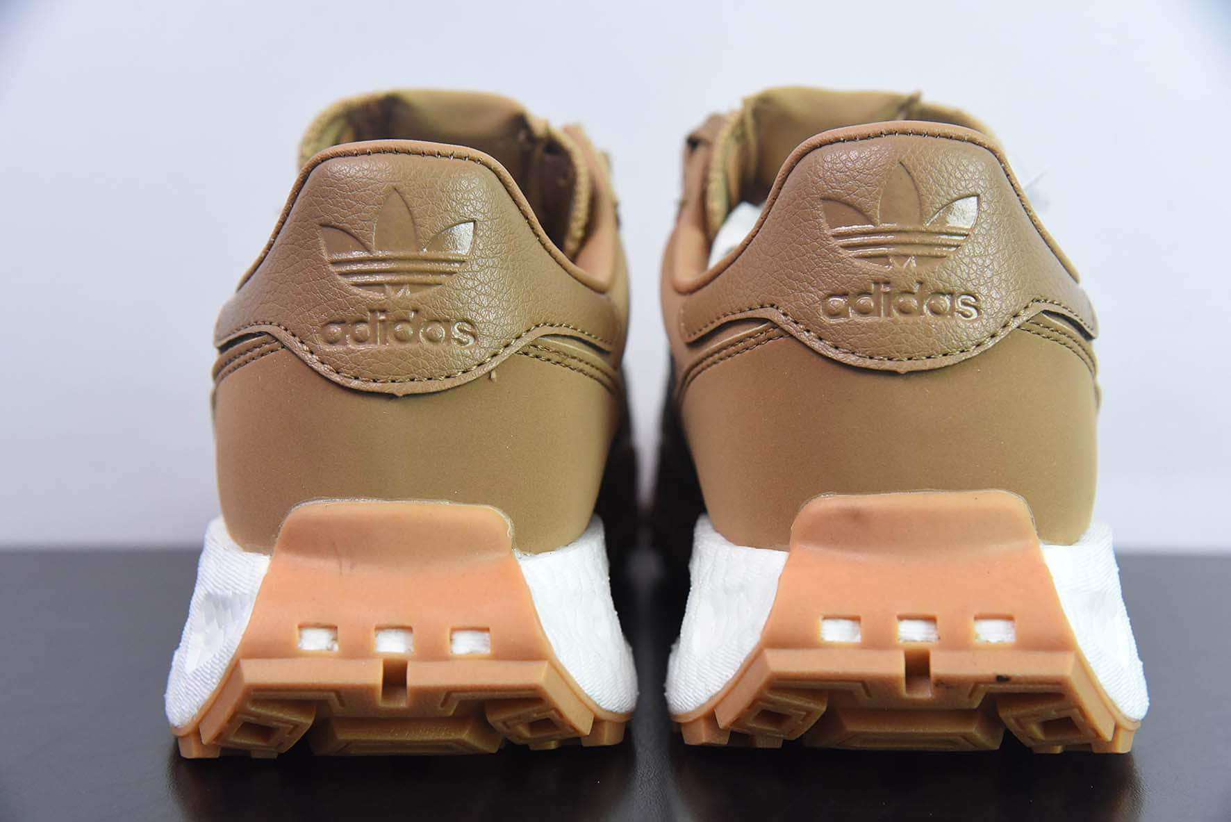 阿迪达斯Adidas Retropy Boost E5 W.R.P E5二代系列小麦复古赛车原型爆米花缓震休闲运动慢跑鞋纯原版本 货号：H03549
