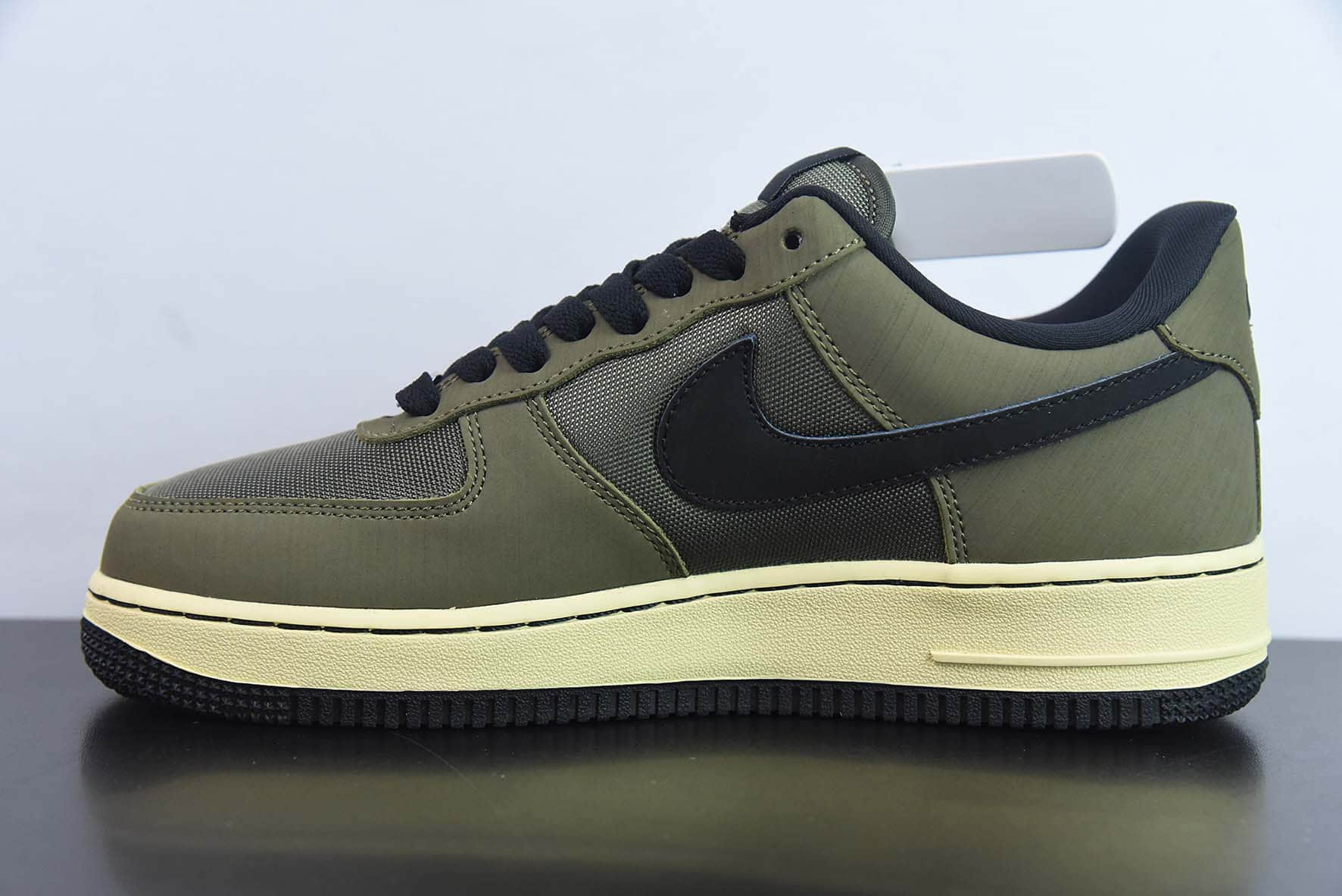 耐克Nike Undefeated x NK Air Force 1  Ballistic  橄榄绿五道杠不败联名款空军一号低帮休闲板鞋纯原版本 货号：DH3064-300