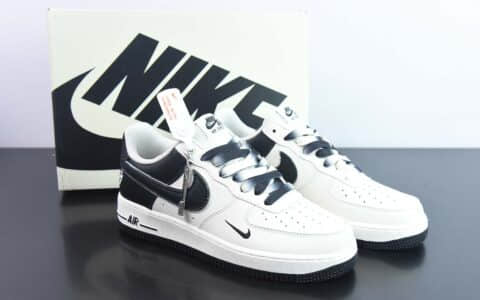 耐克Nike Air Force 1'07 Low 米黑TS小钩空军一号低帮休闲板鞋纯原版本 货号：IO5636-333