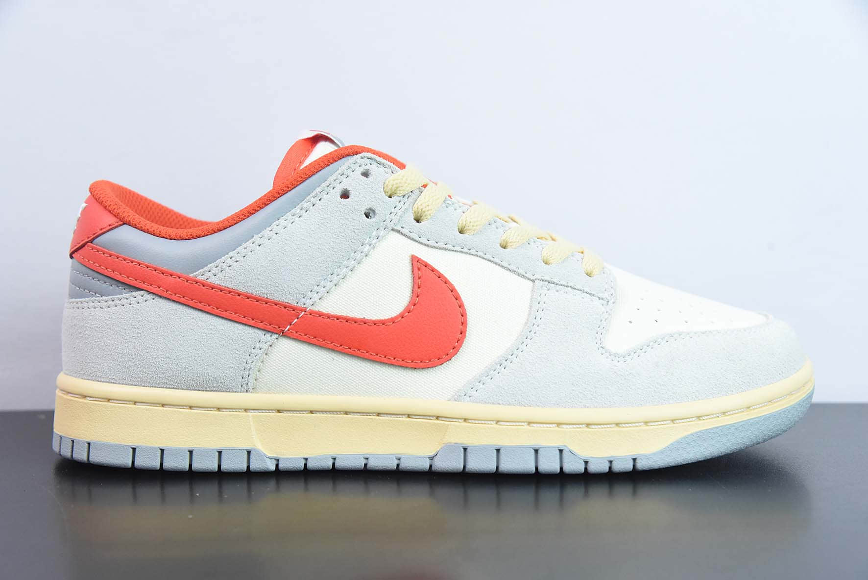 耐克Nike SB Dunk Low Athletic Department白灰橙SB低帮休闲板鞋纯原版本 货号：FJ5429-133 