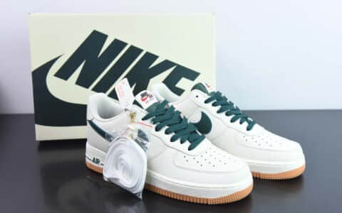 耐克Nike Air Force 1 Low ’07 奶油绿空军一号低帮休闲板鞋纯原版本 货号：ML2022-118