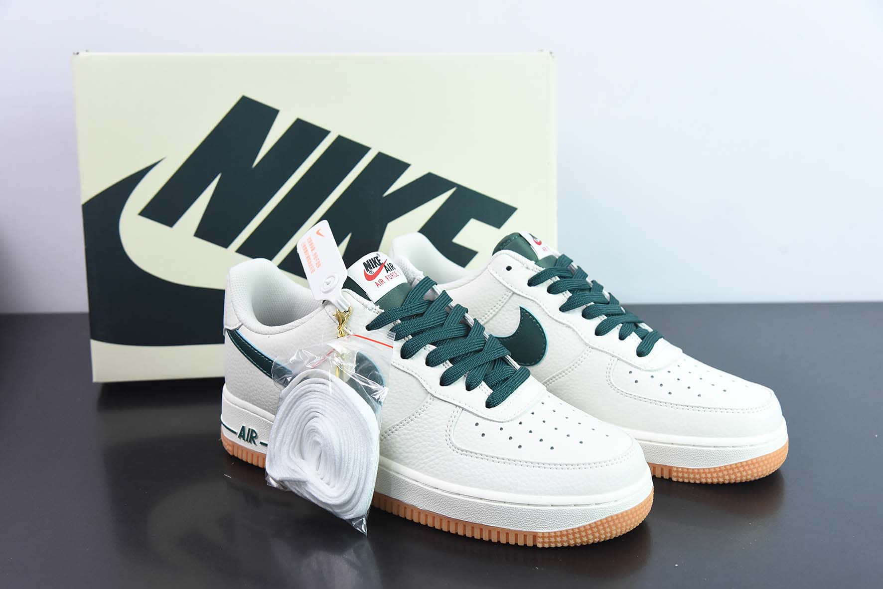 耐克Nike Air Force 1 Low ’07 奶油绿空军一号低帮休闲板鞋纯原版本 货号：ML2022-118