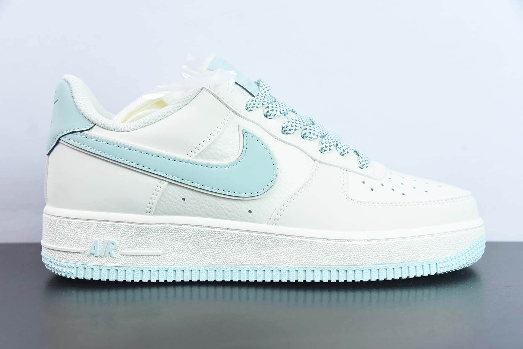 耐克Nike Air Force 1 Low '07 米冰蓝满天星低帮空军一号休闲板鞋纯原版本 货号：GL6835-011  