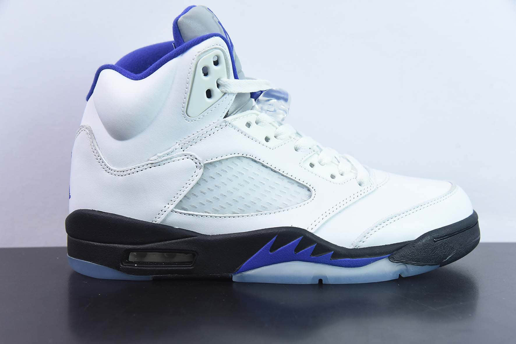 乔丹Air Jordan 5 Retro Concord AJ5白紫康扣高帮篮球鞋纯原版本 货号：DD0587-141