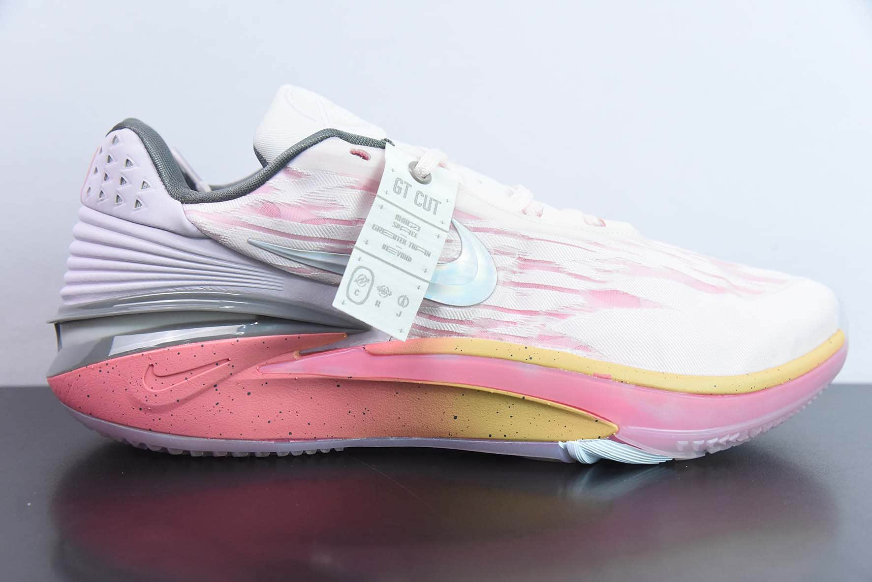 耐克Nike Air Zoom G.T.Cut 2 EP 耐克GT2.0白粉实战系列篮球鞋纯原版本 货号：DJ6013-602