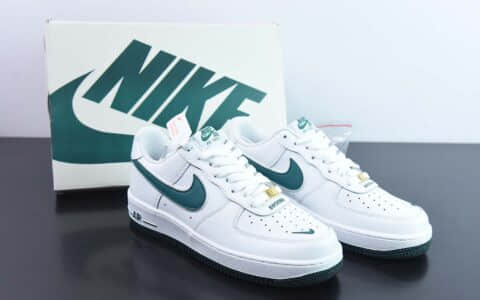 耐克Nike Air Force 1 Low '07 “Swoosh”深绿小勾低帮空军一号休闲板鞋纯原版本 货号：CV5696-966