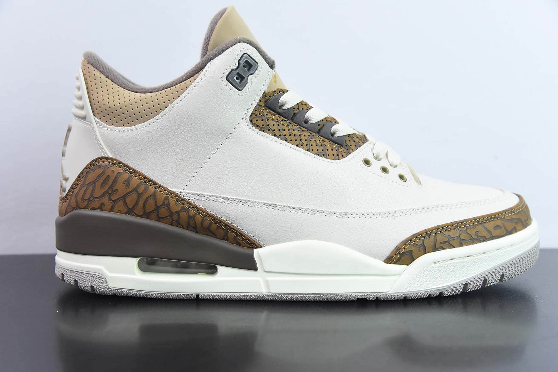 乔丹Air Jordan 3 Palomino AJ3摩卡爆裂纹男子文化篮球鞋纯原版本 货号：CT8532-102