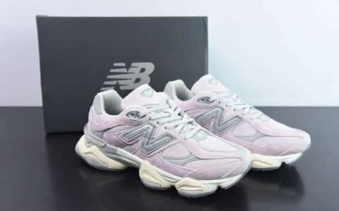 新百伦New Balance Joe Freshgoods x New Balance 9060系列联名款灰粉复古百搭老爹风小象蹄休闲运动跑步鞋纯原版本 货号：U9060HSP