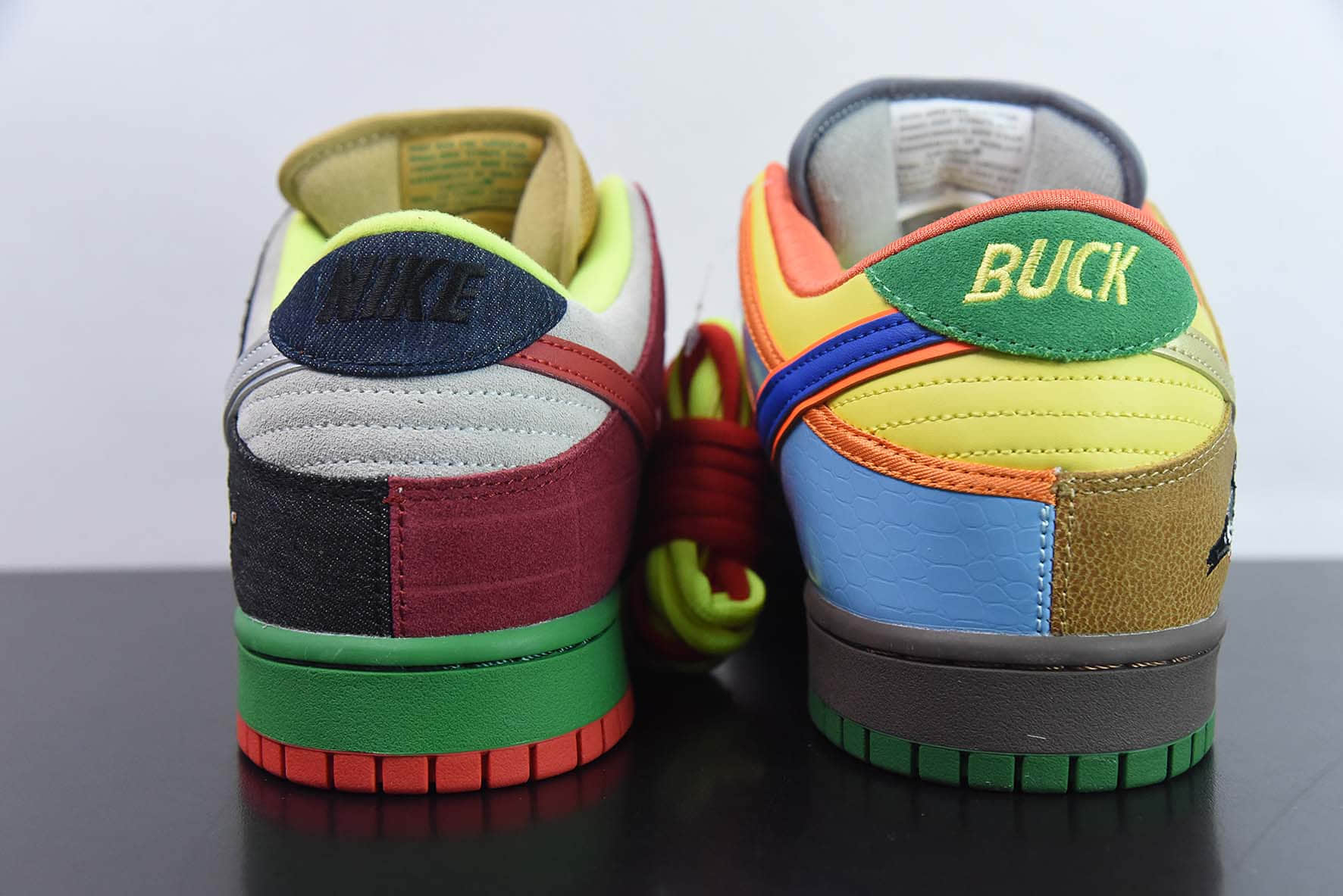 耐克NIKE SB Dunk  What the Dunk  慈善鸳鸯鸽子SB低帮休闲板鞋纯原版本 货号：318403-141 