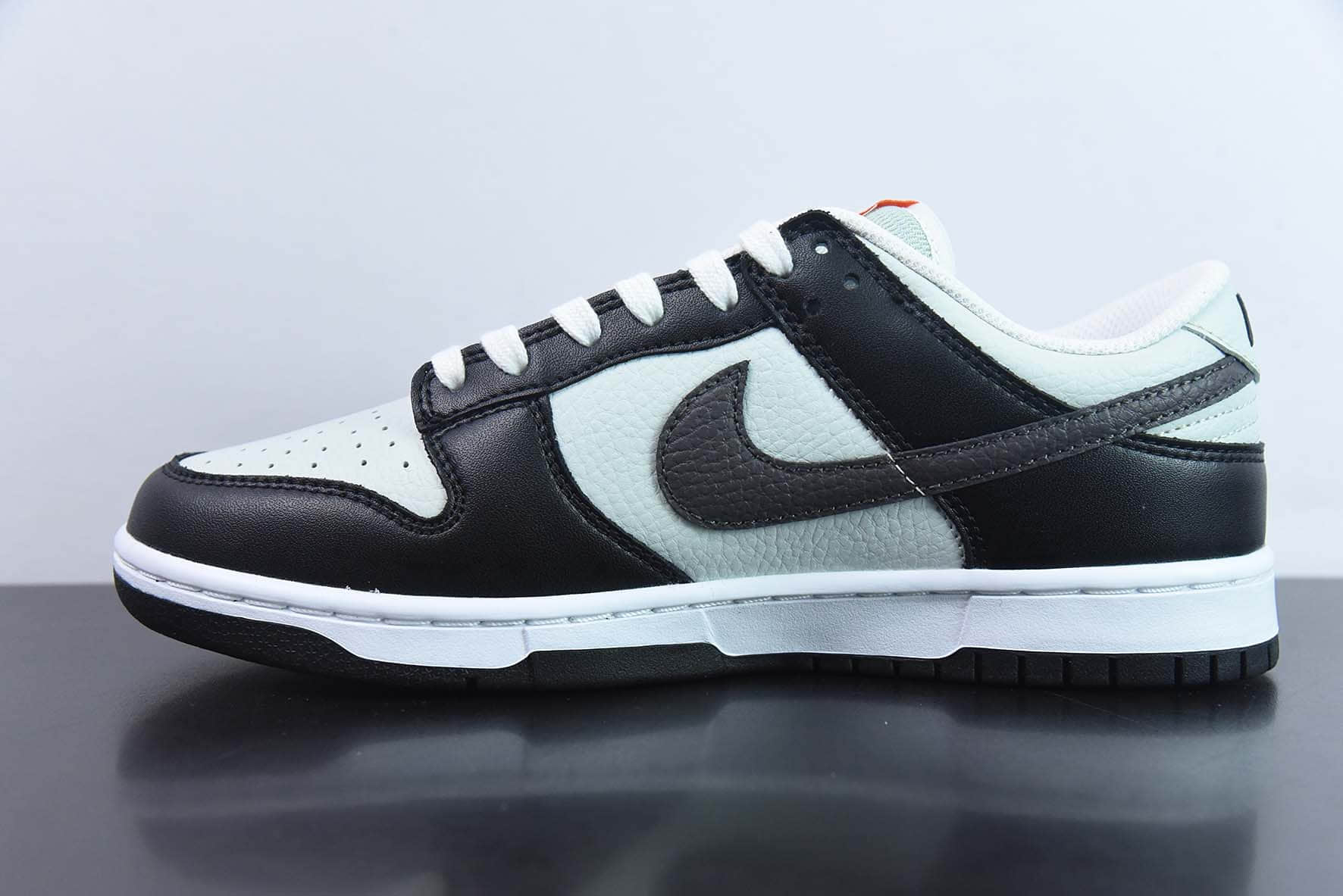 耐克Nike Dunk Low 黑灰迷你勾双勾低帮休闲板鞋纯原版本 货号：FN7808-001