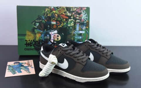耐克Nike Otomo Katsuhiro x Nike SB Dunk Low 大友克洋联名黑摩卡SB低帮休闲运动滑板板鞋纯原版本 货号：MG3656-038