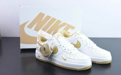 耐克Nike Air Force 1'07 Low 40周年卡其空军一号低帮休闲板鞋纯原版本货号：MN5263-122