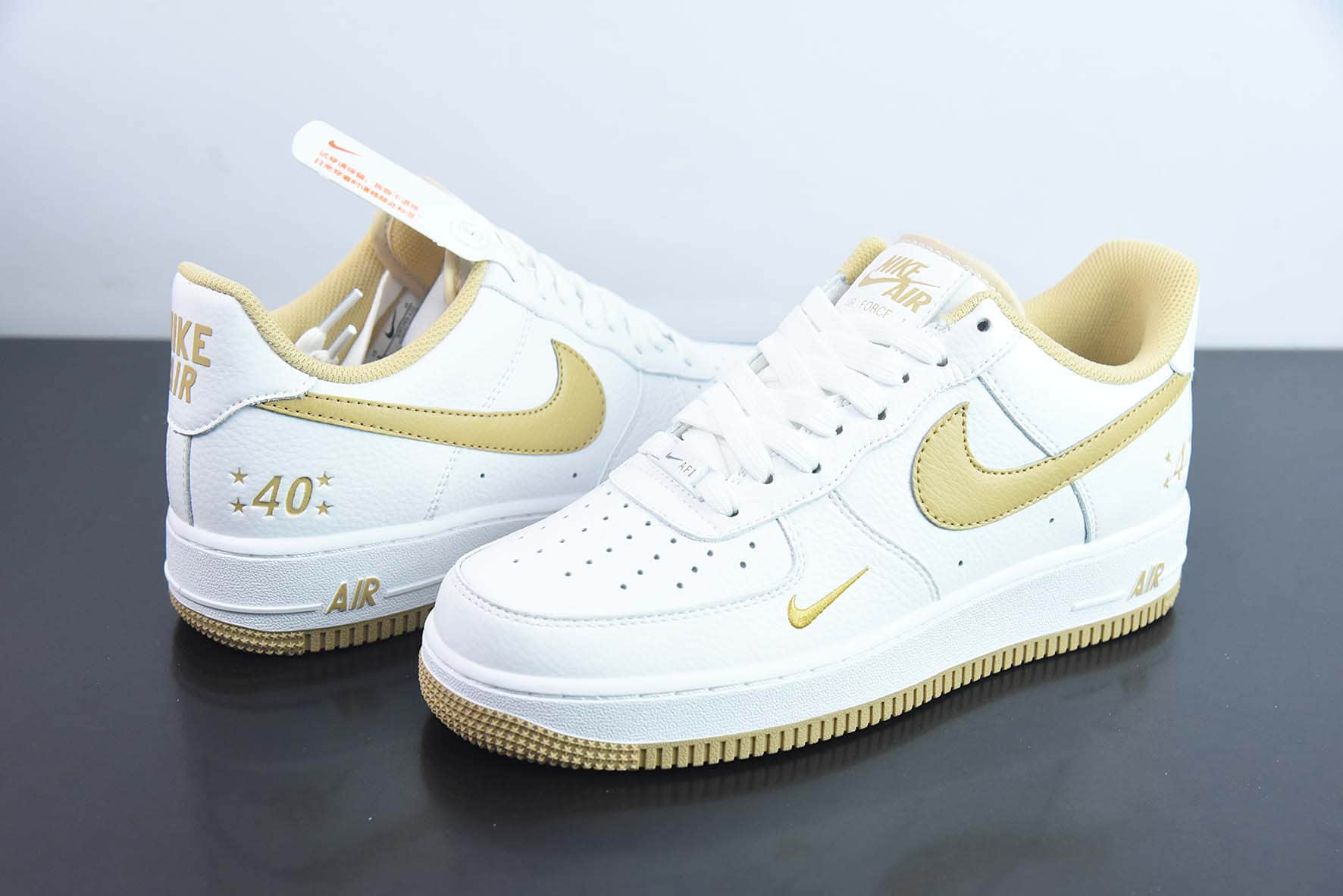 耐克Nike Air Force 1'07 Low 40周年卡其空军一号低帮休闲板鞋纯原版本货号：MN5263-122