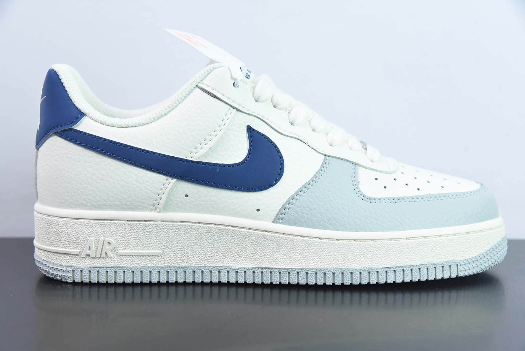 耐克Nike Air Force 1 Low 07‘’小巴黎雾霾蓝 3M反光空军一号低帮休闲板鞋纯原版本 货号：CT5566-033