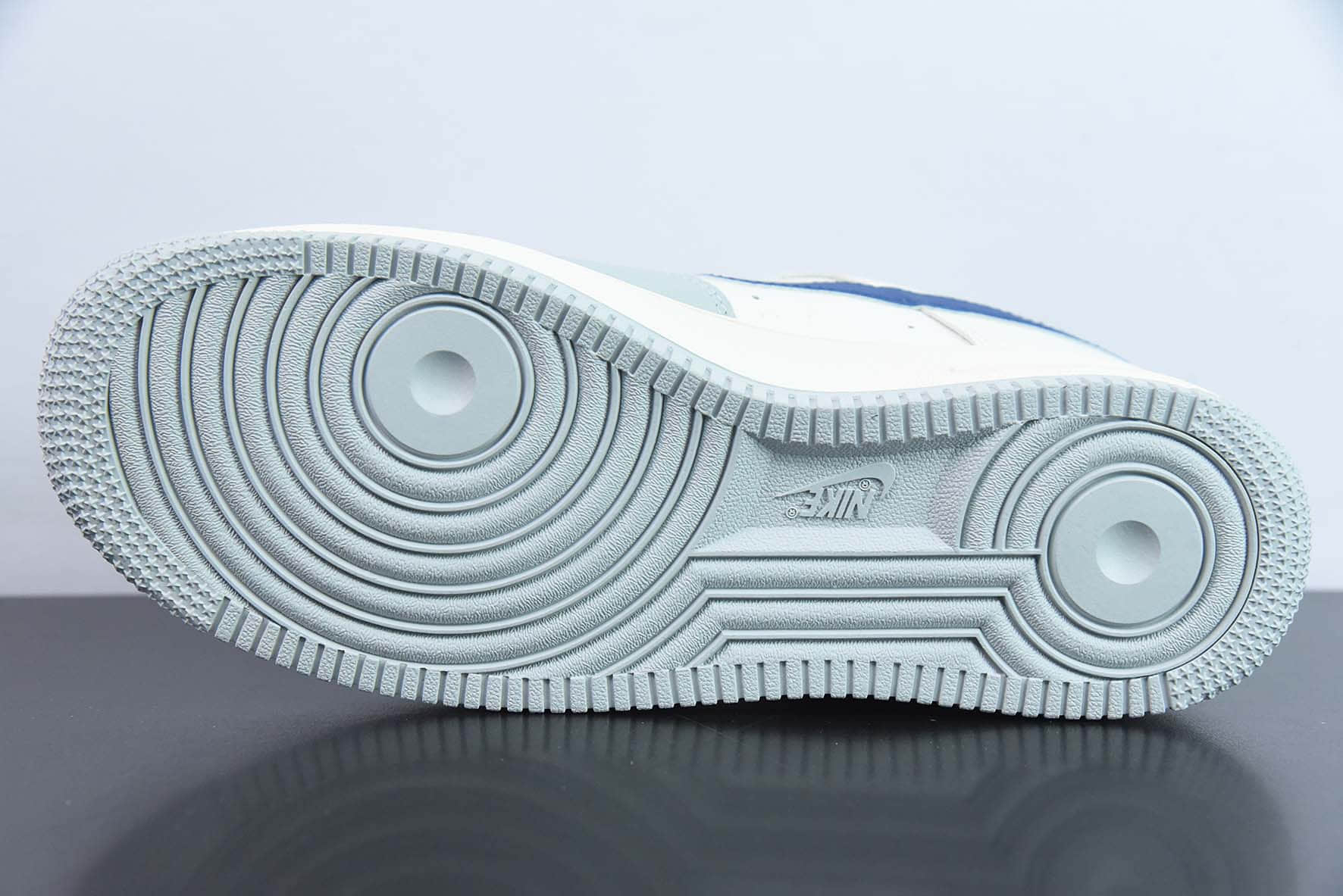 耐克Nike Air Force 1 Low 07‘’小巴黎雾霾蓝 3M反光空军一号低帮休闲板鞋纯原版本 货号：CT5566-033