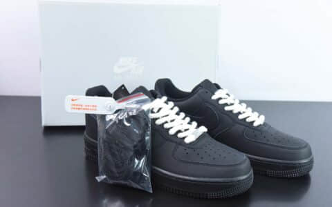 耐克Nike Air Force 1 Low 40周年黑武士空军一号低帮百搭休闲运动板鞋纯原版本 货号：315122-001