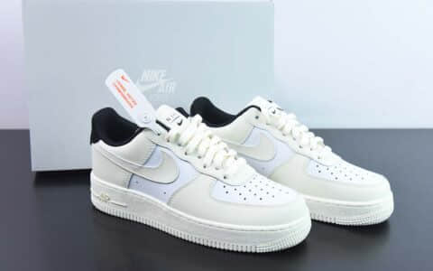 耐克Nike Air Force 1 Low 奶黄黑空军一号低帮百搭休闲运动板鞋纯原版本 货号：DZ2708-101