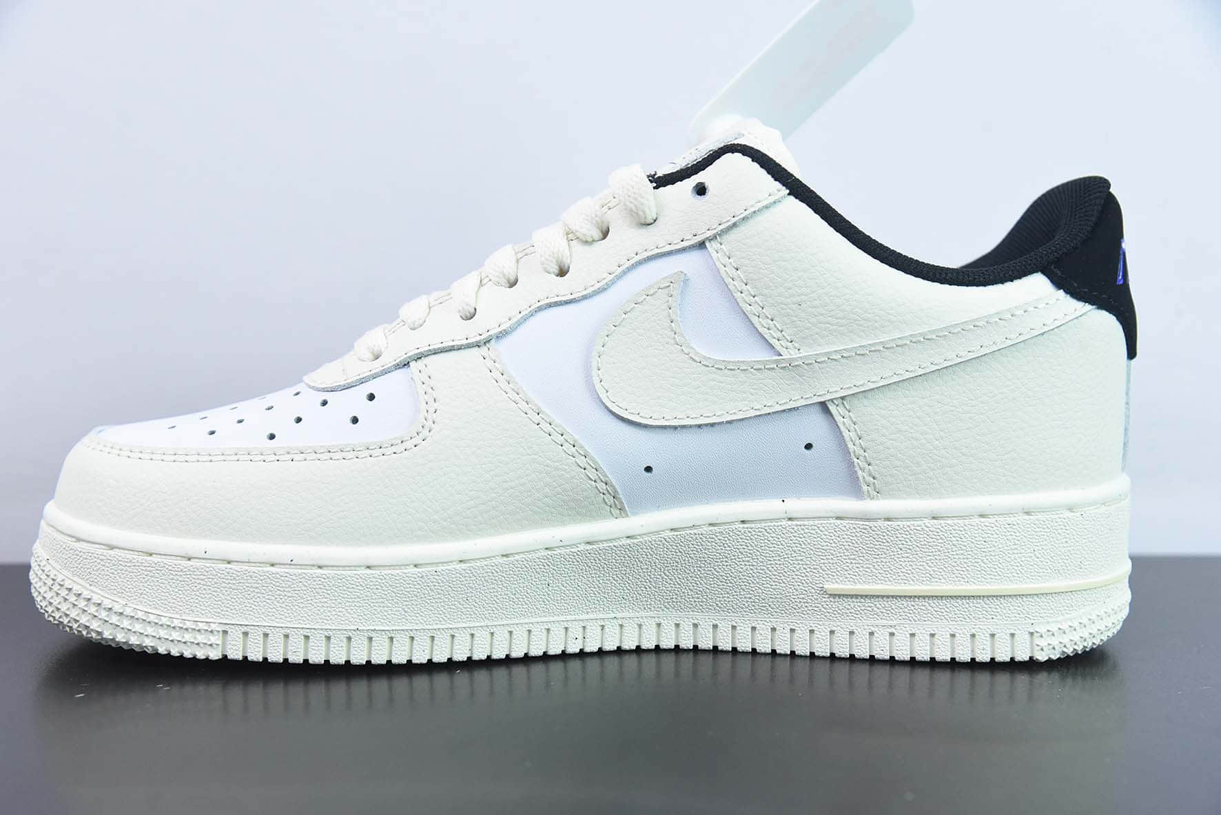 耐克Nike Air Force 1 Low 奶黄黑空军一号低帮百搭休闲运动板鞋纯原版本 货号：DZ2708-101