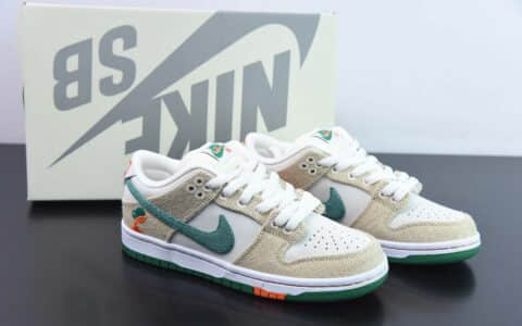 耐克NIKE SB Dunk Low DUNK 橘子汽水白黄帆布SB低帮休闲滑板鞋纯原版本 货号：FD0860-001