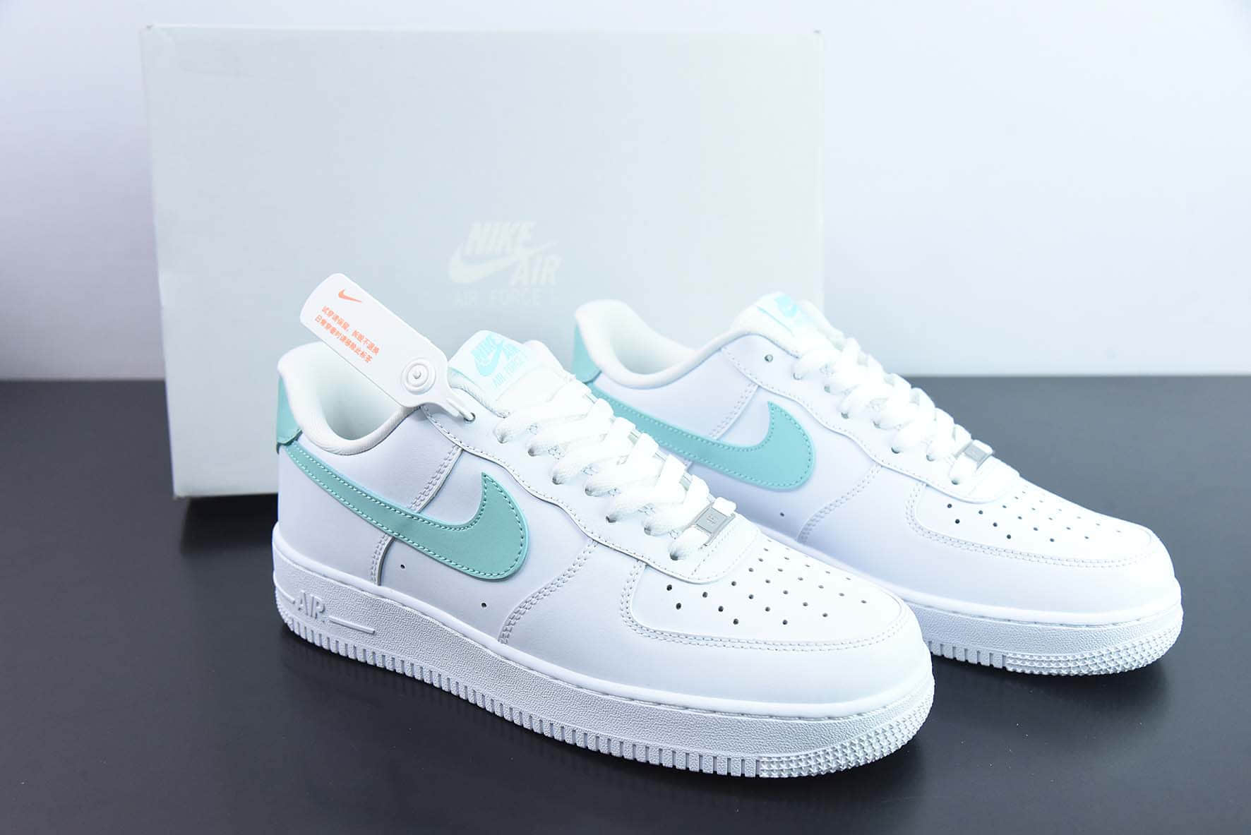 耐克Nike Air Force 1 白浅绿空军一号运动板鞋纯原版本 货号：DD8959-113